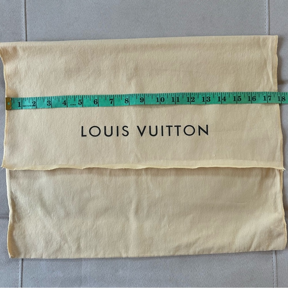 Louis Vuitton Flap Style Dust Bag –Large – Authentic 17.5” x 14”